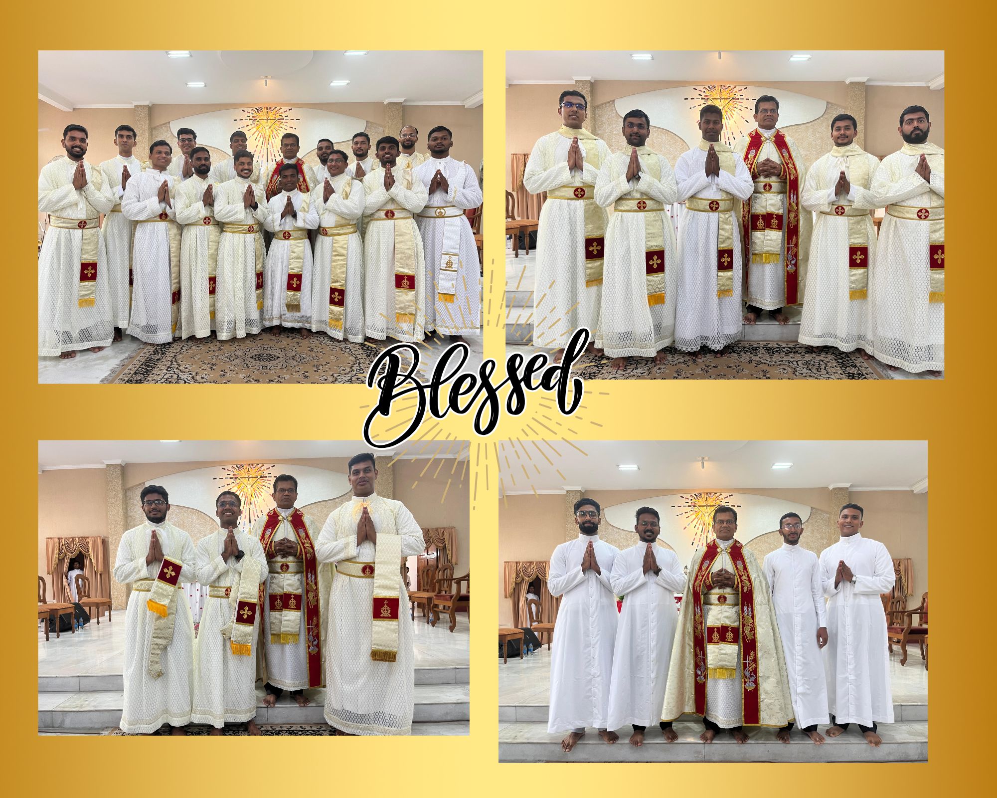 Sacred Ordinations and Perpetual Professions of Seminarians.