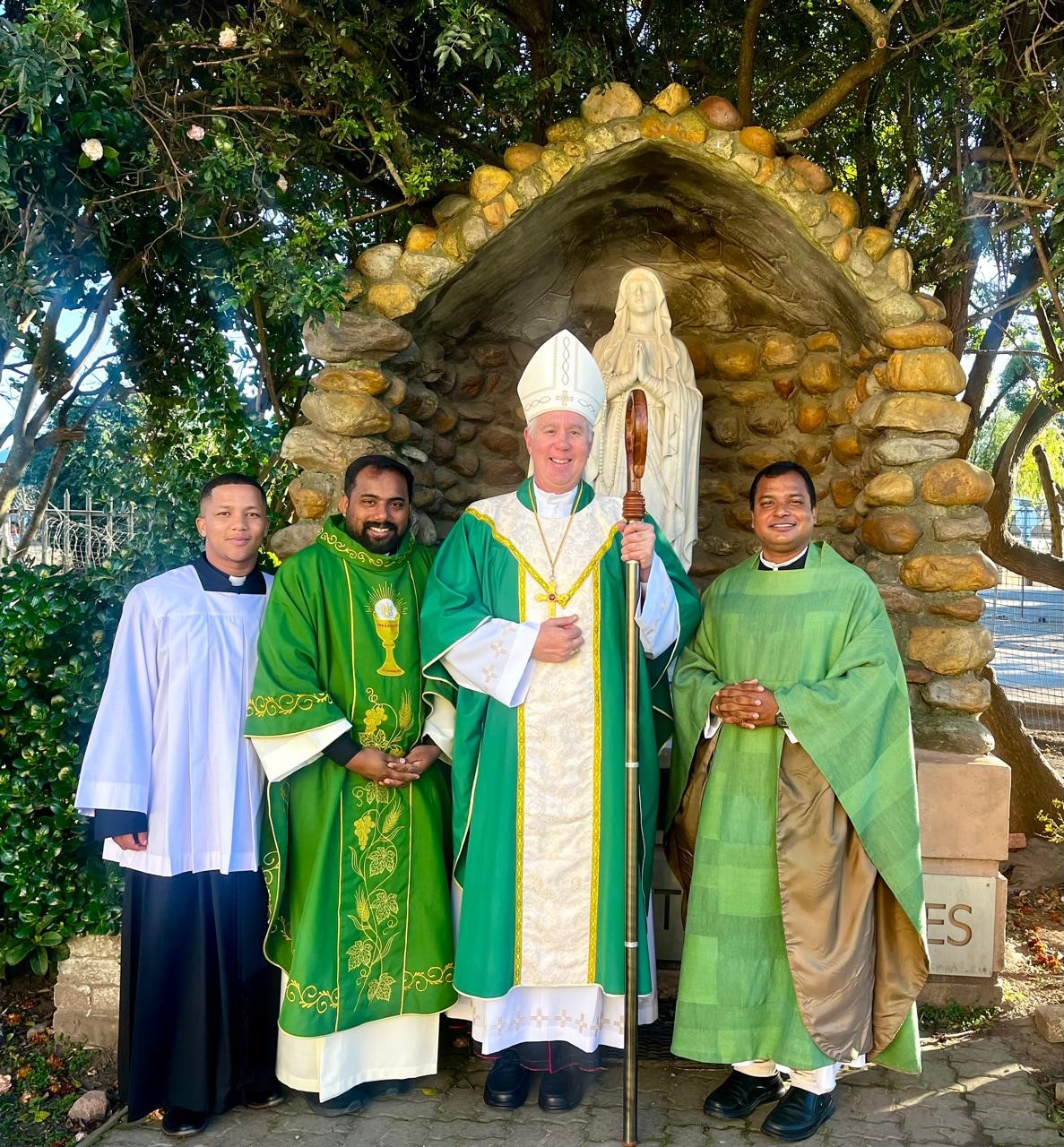 Fr. Dilvin Kureekattil, the new South African Missionary
