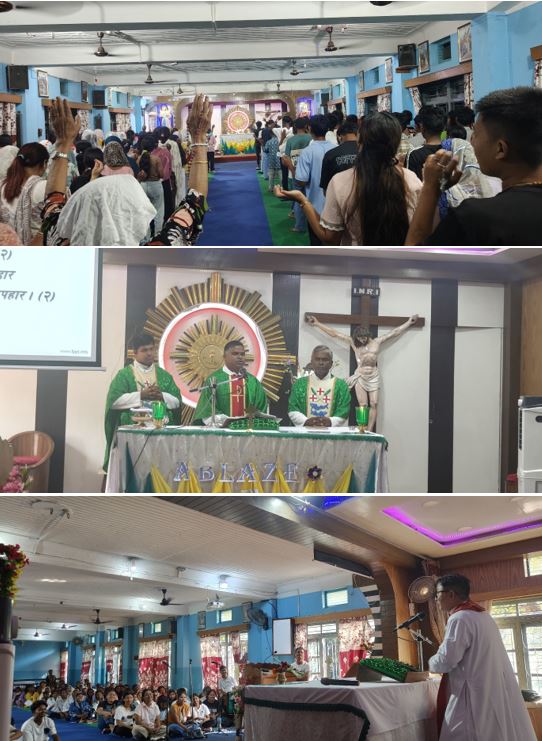 ABLAZE III - Youth Retreat Ignites Young Hearts at  Vincentian Prayer Centre Dharan, Nepal