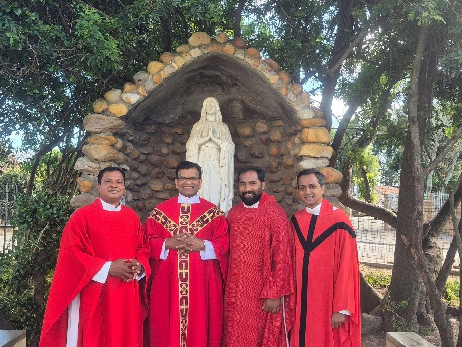 VISIT OF FR. PROVINCIAL IN GEROGE, SOUTH AFRICA
