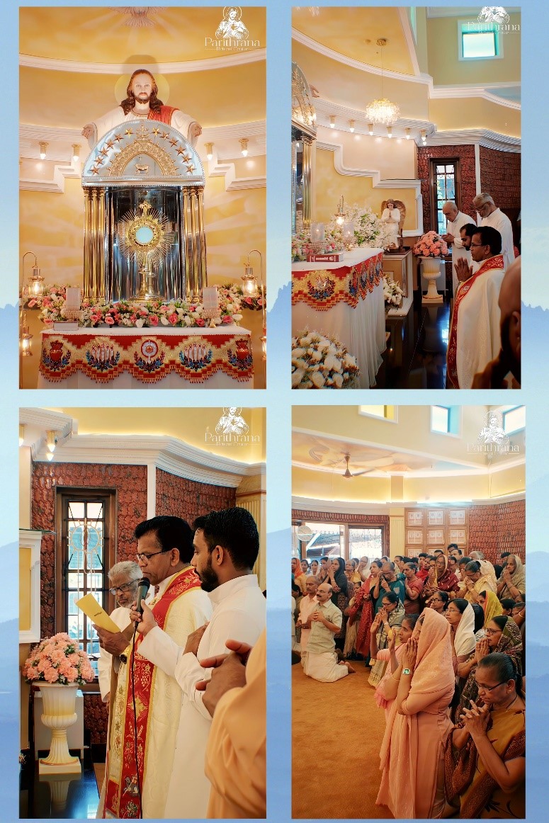 Perpetual Adoration Chapel at Parithrana Retreat Centre Adichira,  Reopens After Beautiful Renovation