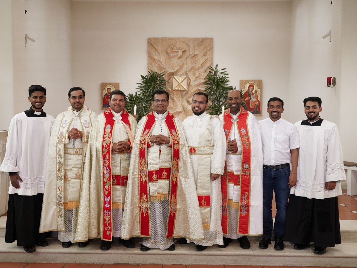 A Joyous Milestone of Grace: Bro. James Neendoor VC (Alex) Ordained to the Sacred Order of the Diaconate