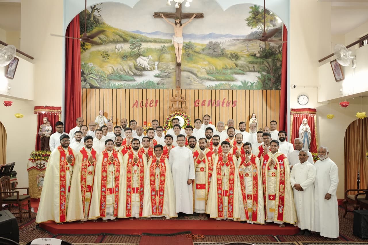 Reception of the Newly Ordained Priests at Vincentian Minor Seminary, Pala