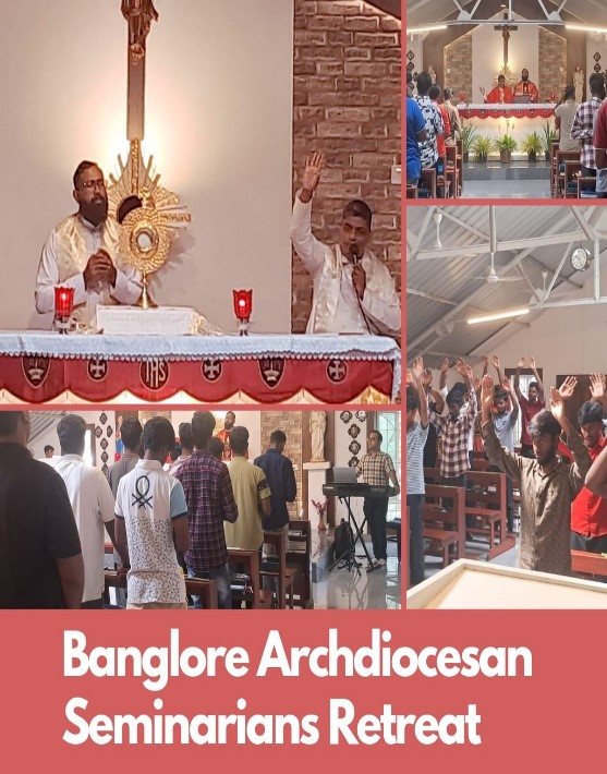 One - day Retreat for Seminarians @ Logos Retreat Centre, Bangalore