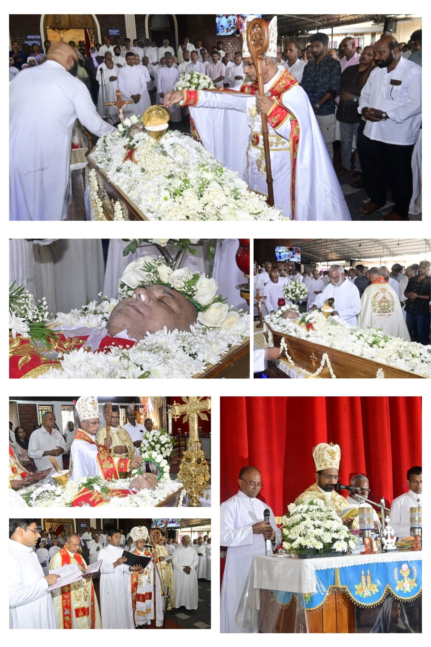 Funeral Ceremony of Rev. Fr. Augustine Naduvilpurayidathil VC
