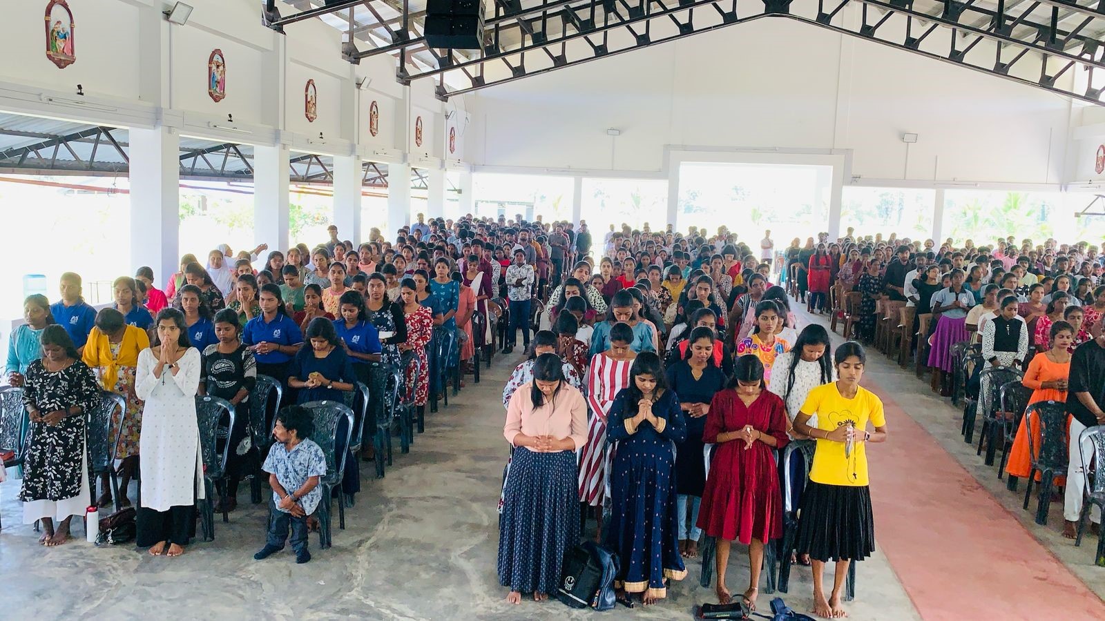 Lenten Youth Retreat Led by Fr. Augustine Mundackatt VC @ DMRC, Mannar, Sri Lanka