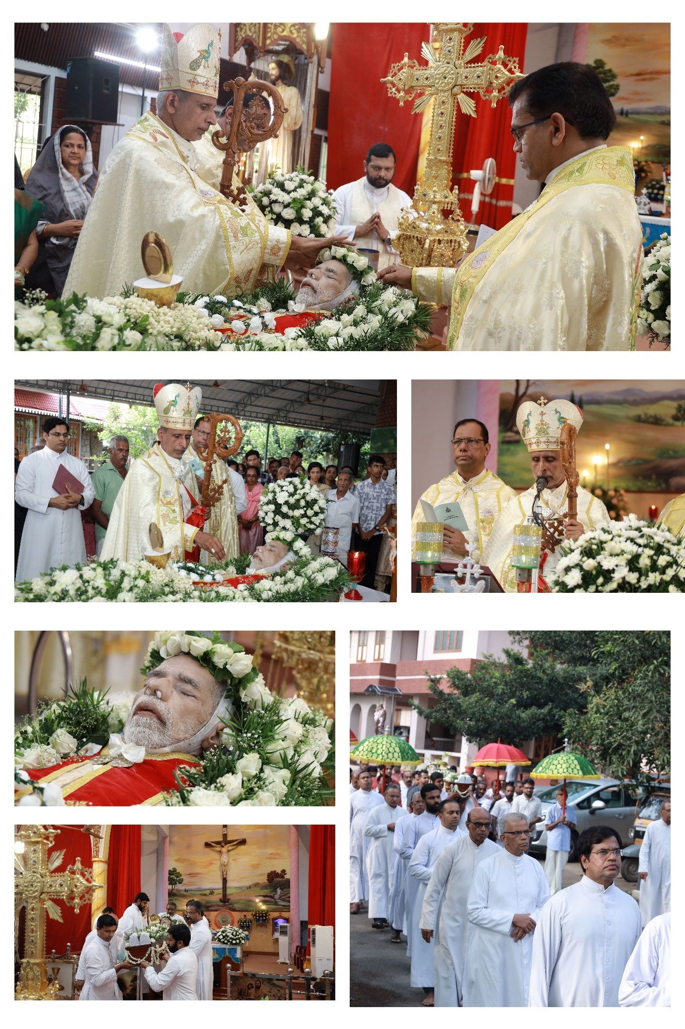 Funeral Ceremony - Rev. Fr. Joseph Nediyakalayil VC
