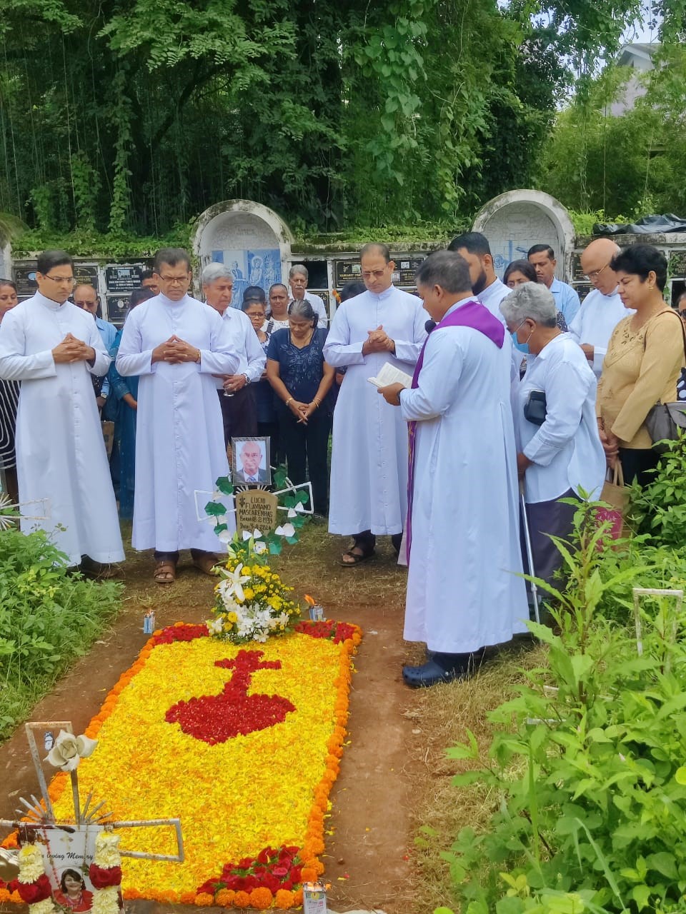 First Death Anniversary of Mr. Lucio Mascarenhas Observed with Solemn Prayers